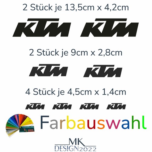 Aufkleber set passend für - aufkleber, ktm