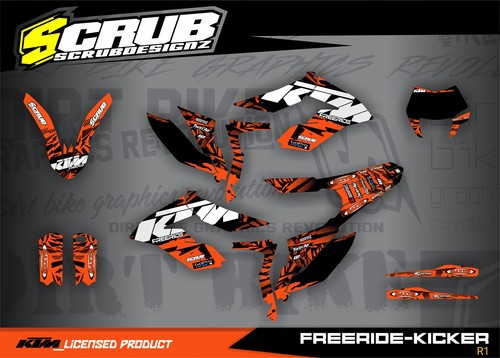 Ktm freeride dekor - ktm,