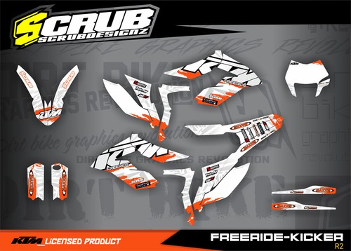 Ktm freeride dekor 250 - 250, 350