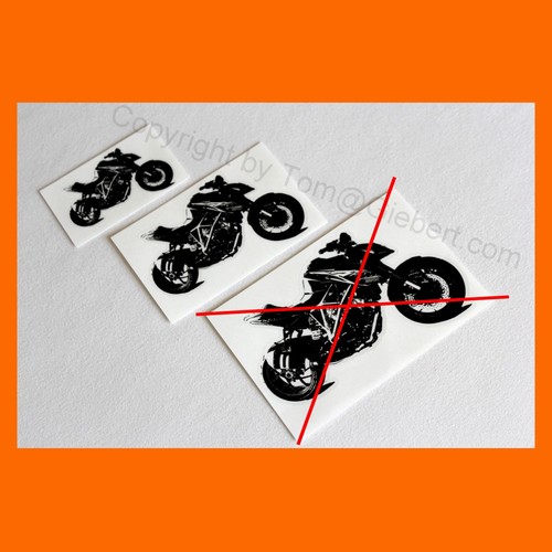 Aufkleber sticker dekor - 2x,