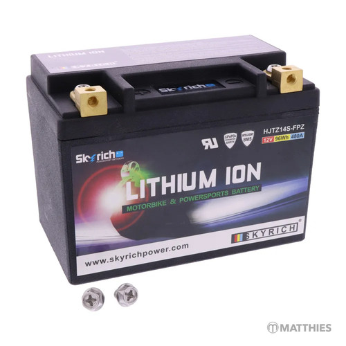 Batterie motorrad hjtz14s fpz - batterie,