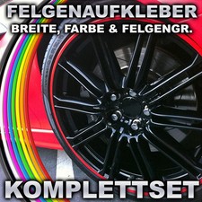 NEW! Felgenrandaufkleber