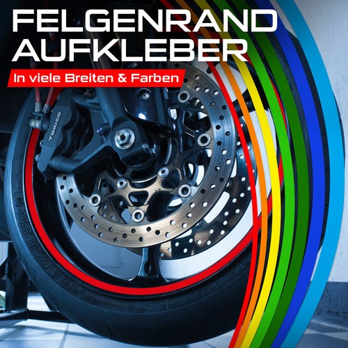 Felgenrandaufkleber auto - felgenrandaufkleber, &
