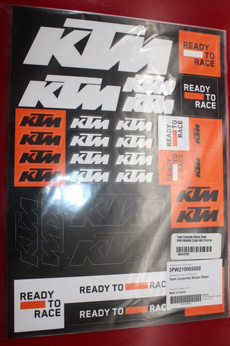 Ktm motorrad aufkleber - aufkleber, set