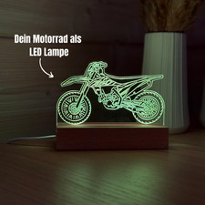 KTM Motorrad Deko Lampe