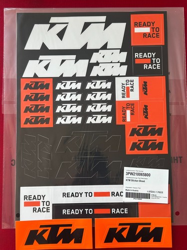 Ktm motorrad aufkleber set - set, *