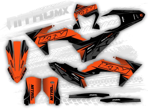 Grafik set passend ktm - ktm, exc